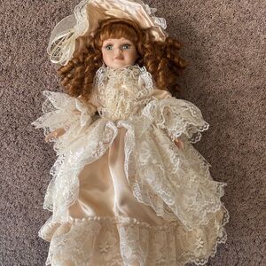 Porclain Victorian Doll